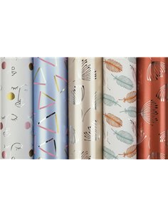 HARTIE AMBALAJ ROLA 70CM X 1.5M OLIVIA ROTOLUX