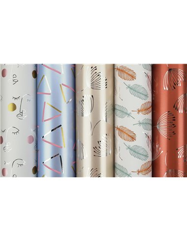 HARTIE AMBALAJ ROLA 70CM X 1.5M OLIVIA ROTOLUX