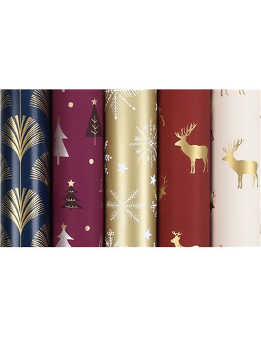 HARTIE AMBALAJ ROLA 70CM X 2M CHARMING WINTER ROTOLUX