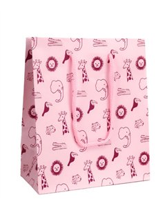 PUNGI CADOU PETIT JUNGLE PINK L 240 x 100 x 335 MM ROTOLUX