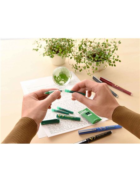 REZERVA ROLLER V5/V7 ALBASTRA HI-TECPOINT 3/SET PILOT