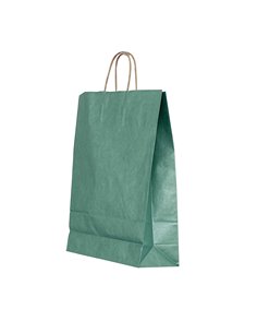 PUNGA HARTIE MANER RASUCIT 32 x 12 x 41 CM VERDE/MARO PAPIROTI