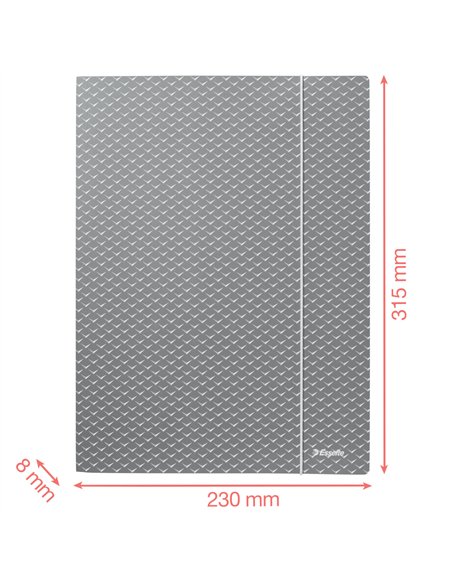 MAPA CARTON CU ELASTIC CORAI RECICLABILA COLOUR'BREEZE ESSELTE