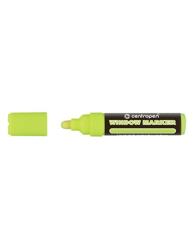 MARKER CRETA LICHIDA GALBEN NEON 2-15MM VARF ROTUND 9121 CENTROPEN