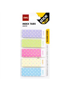 INDEX ADEZIV HARTIE 5*15*45MM 30 FILE 5 MODELE ANIMALE, BULINE DELI 2