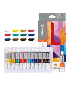 CULORI ACRILICE PROFESIONALE 12 CULORI 12ML DMAST BY PEBEO