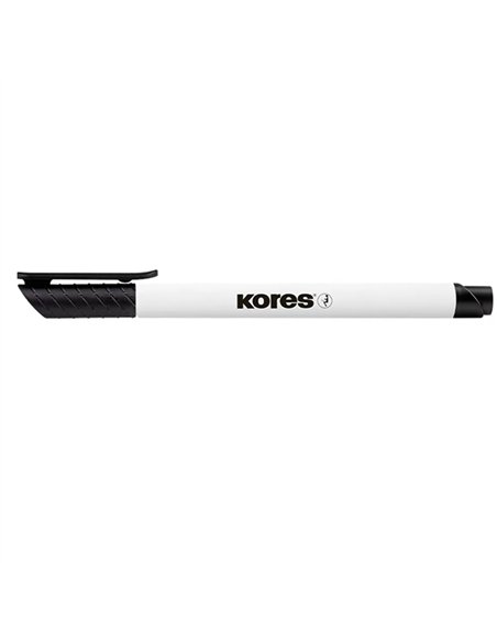 MARKER WHITEBOARD NEGRU 1MM KORES