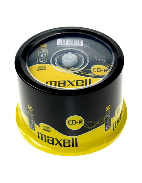 CD-R 50/SET 700MB 52X CAKE BOX MAXELL