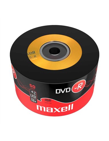 DVD-R 50/SET 4.7GB 16X SHRINK MAXELL