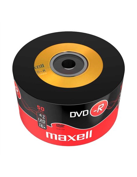 DVD-R 50/SET 4.7GB 16X SHRINK MAXELL