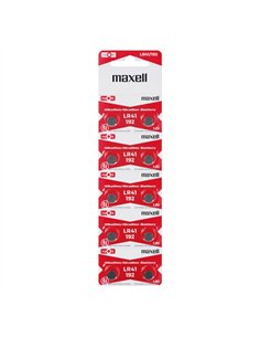 BATERII 192 LR41 AG3 1,5V (5X2) 10 BUC/BLISTER MAXELL