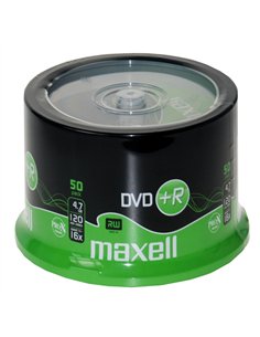 DVD+R 50/SET 4.7GB 16X CAKE BOX MAXELL