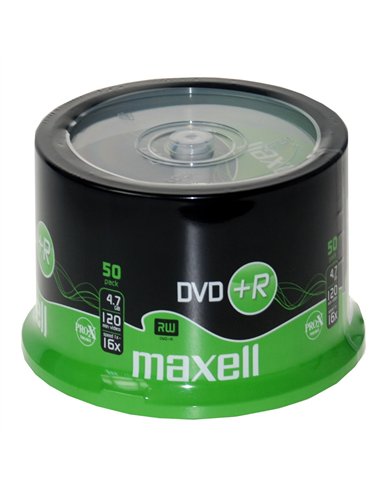 DVD+R 50/SET 4.7GB 16X CAKE BOX MAXELL