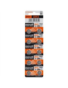 BATERII 186 LR43 AG12 1,5V (5X2) 10 BUC/BLISTER MAXELL