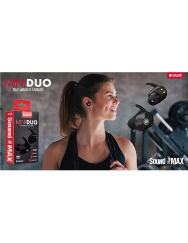 CASTI FARA FIR BLUETOOTH TWS MINI DUO TIP EARBUDS MAXELL