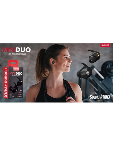 CASTI FARA FIR BLUETOOTH TWS MINI DUO TIP EARBUDS MAXELL