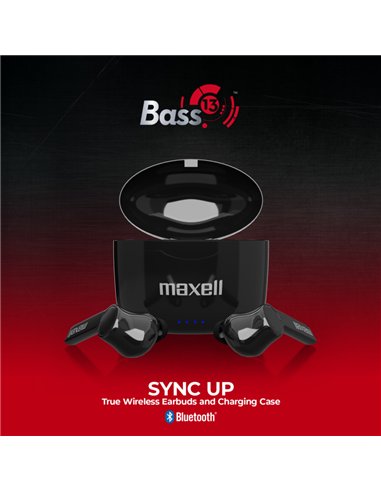 CASTI FARA FIR BLUETOOTH TWS BASS-13 SYNC UP TIP EARBUDS MAXELL