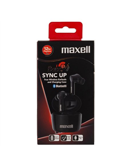 CASTI FARA FIR BLUETOOTH TWS BASS-13 SYNC UP TIP EARBUDS MAXELL