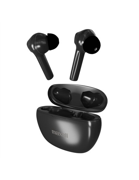 CASTI FARA FIR BLUETOOTH TWS DYNAMIC+ TIP EARBUDS NEGRE MAXELL
