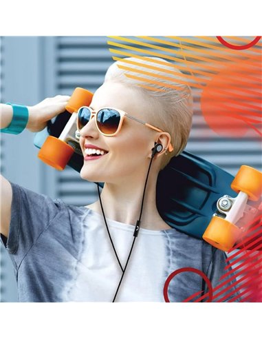CASTI AUDIO CU FIR SI MICROFON SQUARE USB-C ALBE MAXELL
