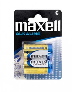 BATERII R14 ALCALINE 2BUC/SET MAXELL