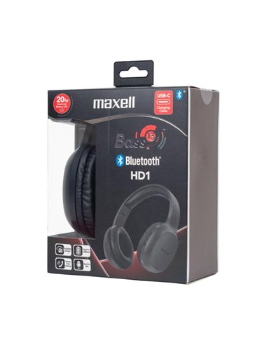 CASTI FARA FIR BLUETOOTH BASS-13 BT HD MAXELL