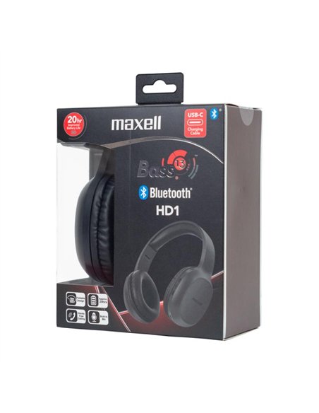 CASTI FARA FIR BLUETOOTH BASS-13 BT HD MAXELL