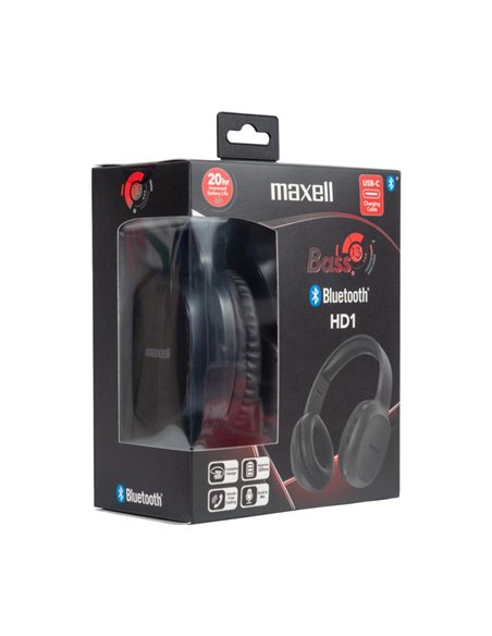 CASTI FARA FIR BLUETOOTH BASS-13 BT HD MAXELL