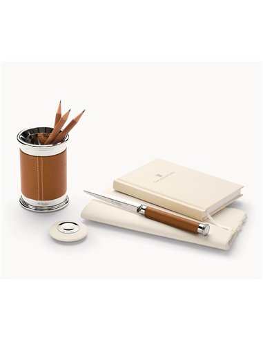 RADIERA CREION ROTUNDA METAL-PLATINA GRAF VON FABER-CASTELL