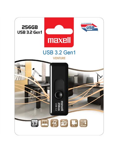 MEMORIE USB 256GB VENTURE USB 3.2 MAXELL