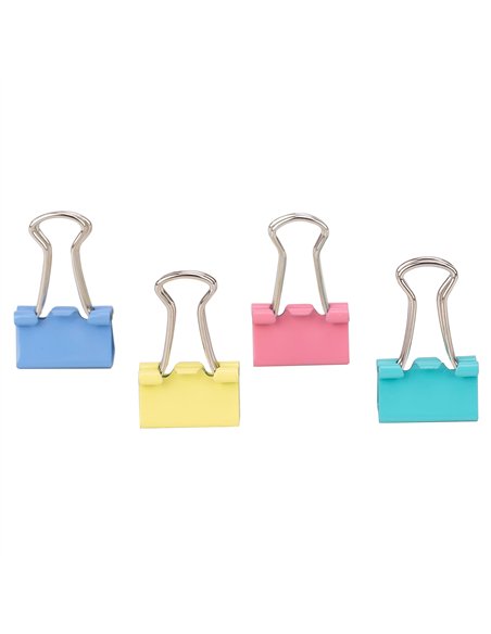CLIPS HARTIE 15MM COLOR 60 BUC/CUT. PLASTIC DELI