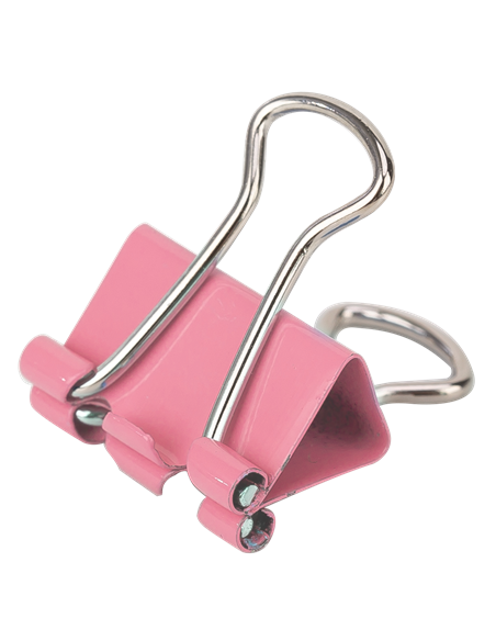 CLIPS HARTIE 19MM COLOR 40 BUC/CUT. PLASTIC DELI