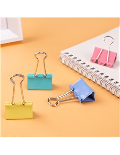 CLIPS HARTIE 32MM COLOR 24 BUC/CUT. PLASTIC DELI 2