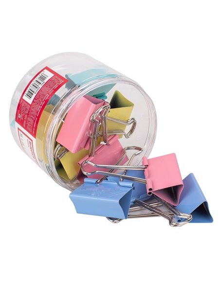 CLIPS HARTIE 51MM COLOR 12 BUC/CUT. PLASTIC DELI