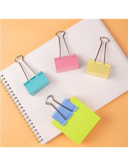 CLIPS HARTIE 51MM COLOR 12 BUC/CUT. PLASTIC DELI