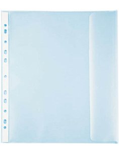 FOLIE PROTECTIE A4 CU CLAPA LATERALA 25/SET NOKI