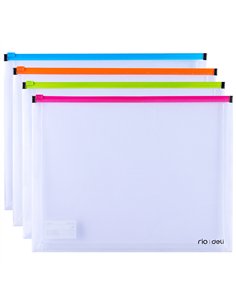 MAPA PROTECTIE ZIP A4 CU BURDUF DELI