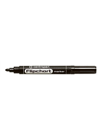 MARKER FLIPCHART NEGRU 2.5MM 8550 CENTROPEN