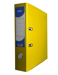 BIBLIORAFT PLASTIFIAT 7.5CM GALBEN NOKI