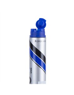 MARKER PERMANENT ALBASTRU VARF ROTUND 2MM REINCARCABIL DELI 2