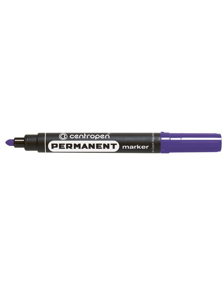 MARKER PERMANENT VIOLET VARF ROTUND 2.5MM 8566 CENTROPEN