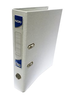 BIBLIORAFT PLASTIFIAT INT-EXT 5CM ALB NOKI