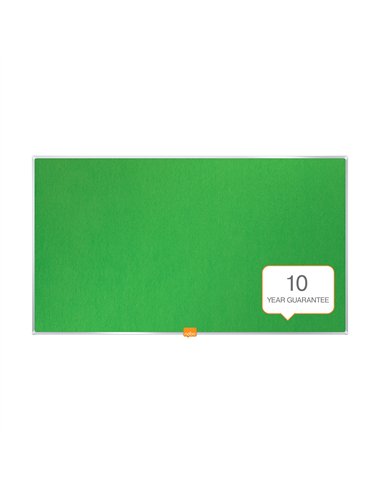 PANOU TEXTIL WIDESCREEN 32"(721*411MM) RAMA ALUMINIU VERDE NOBO