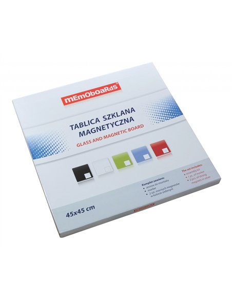 TABLA MAGNETICA STICLA 45*45CM ROSIE MEMOBOARDS