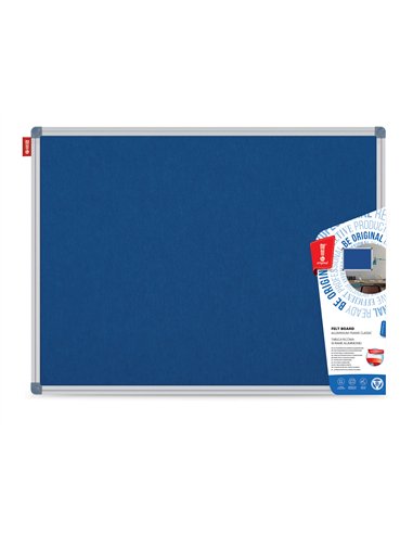 PANOU TEXTIL 100*150 CM ALBASTRU RAMA ALUMINIU MEMO BE