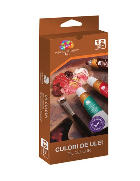 CULORI ULEI 12/SET 12ML PIGNA