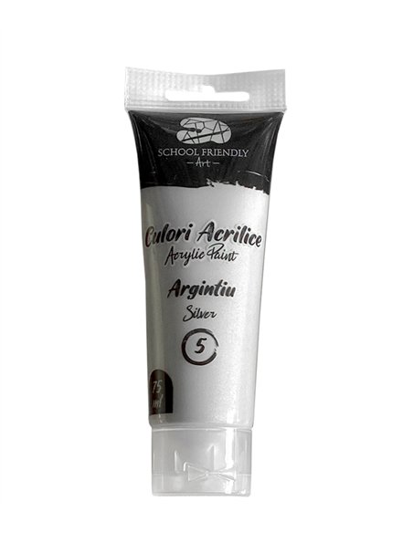 CULORI ACRILICE 75ML ARGINTIU PREMIUM SF ART PIGNA