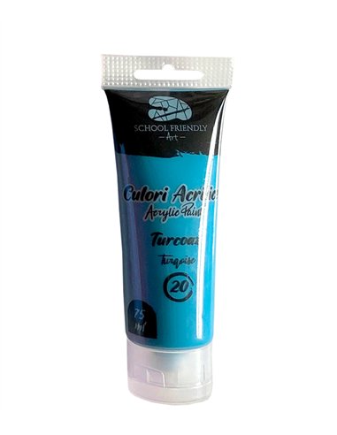 CULORI ACRILICE 75ML TURCOAZ PREMIUM SF ART PIGNA