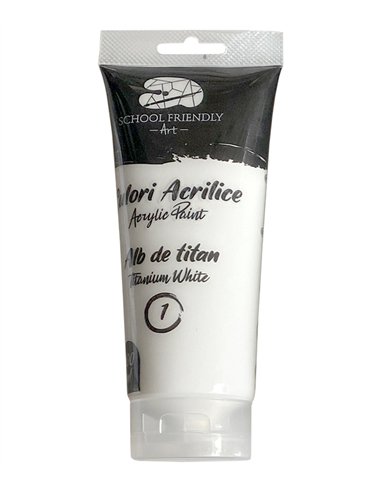 CULORI ACRILICE 200ML ALB TITAN PREMIUM SF ART PIGNA