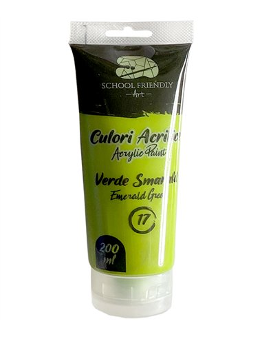 CULORI ACRILICE 200ML VERDE SMARALD PREMIUM SF ART PIGNA